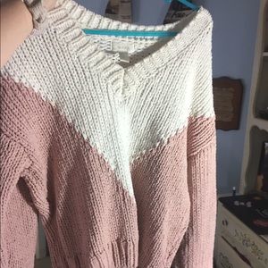 oversized vintage inspired sweater